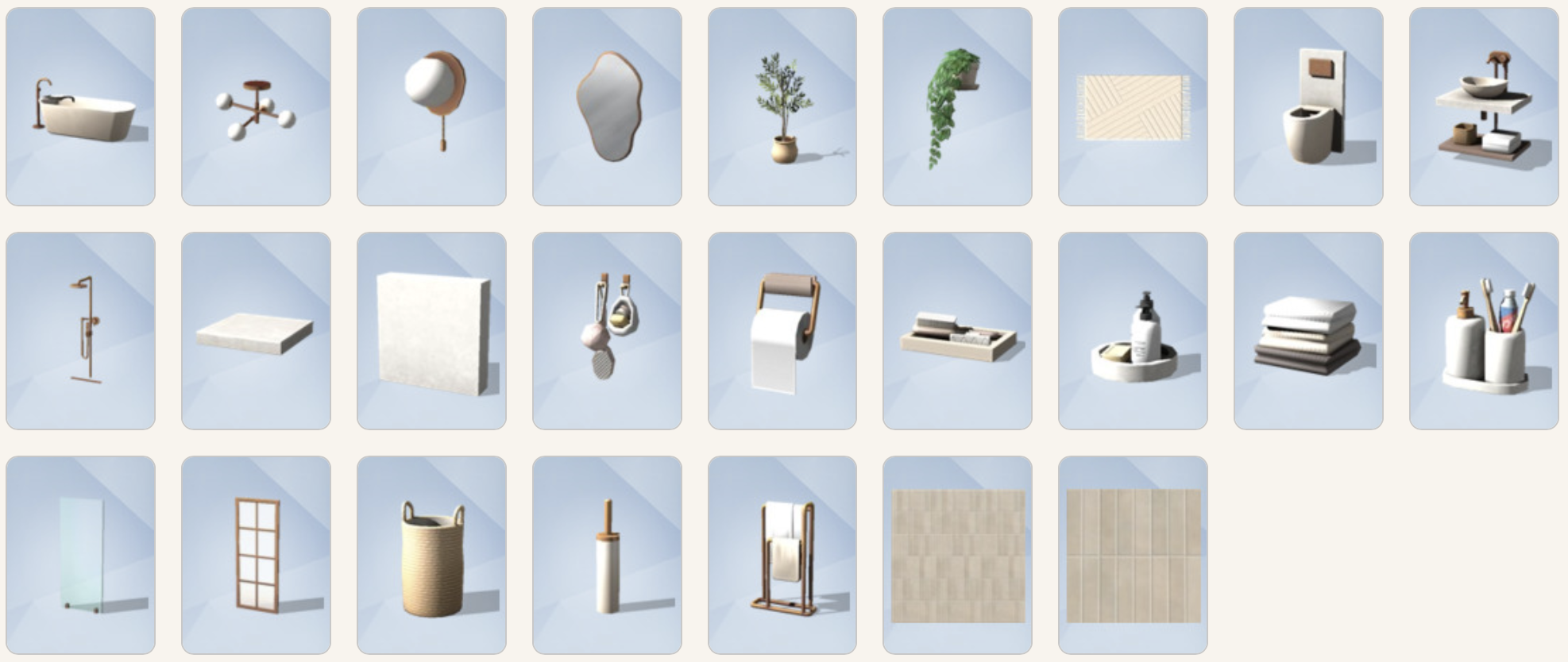 The Sims 4 Sleek Bathroom Kit Review